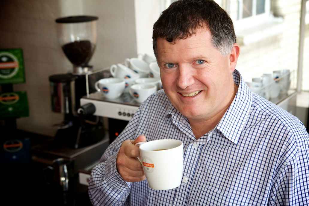 John Steele, CEO of Cafedirect